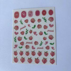 Stickers Nail Art - Peach