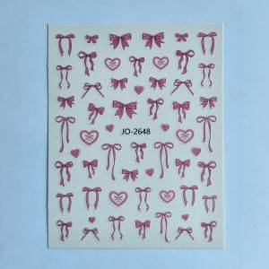 Stickers Nail Art - Pink Knots
