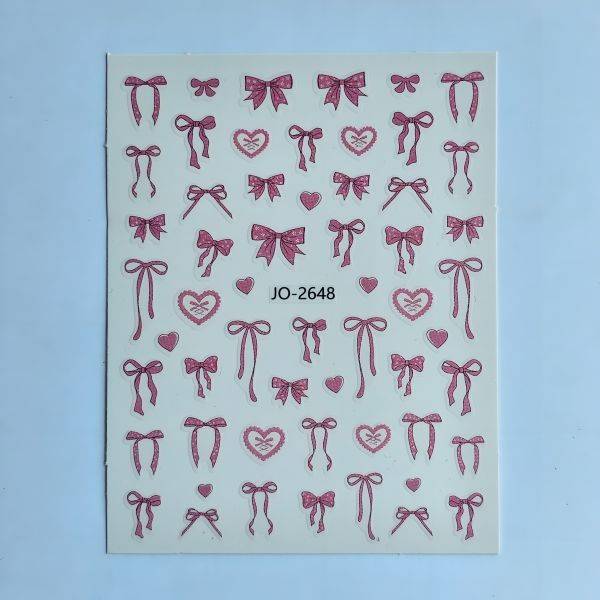Stickers Nail Art - Pink Knots