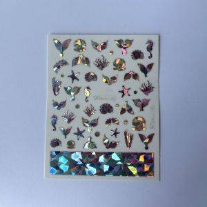 Stickers Nail Art - Plage