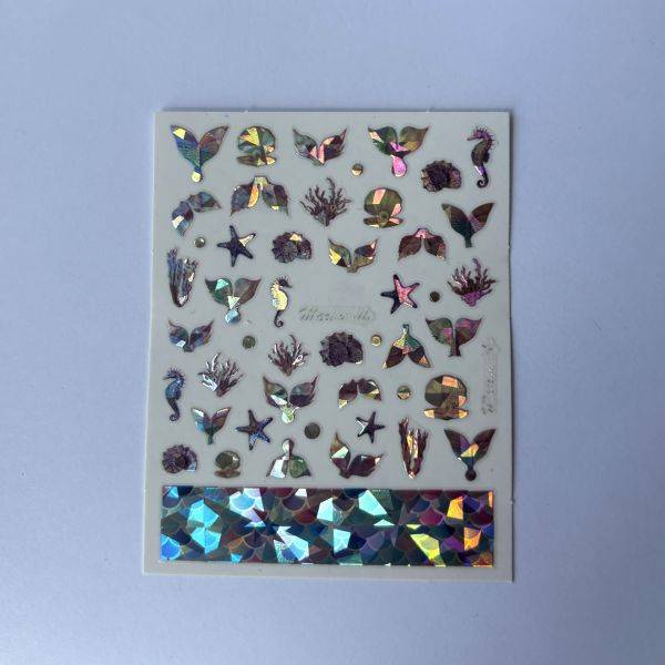 Stickers Nail Art - Plage