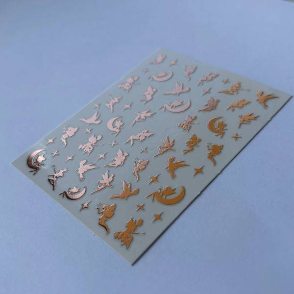 Stickers Nail Art - Rose Gold Fairy – Image 2