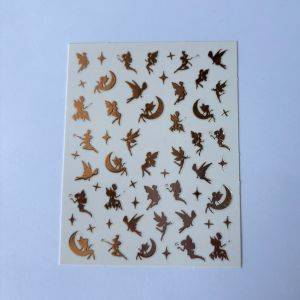 Stickers Nail Art - Rose Gold Fairy