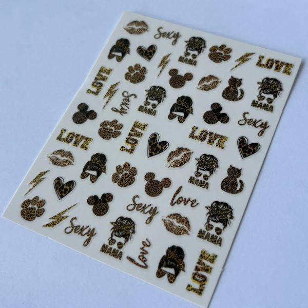 Stickers Nail Art - Savage (2) – Image 2