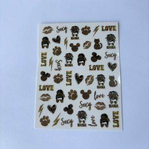 Stickers Nail Art - Savage (2)