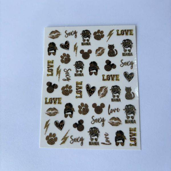 Stickers Nail Art - Savage (2)