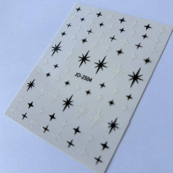 Stickers Nail Art - Stars (1) – Image 2