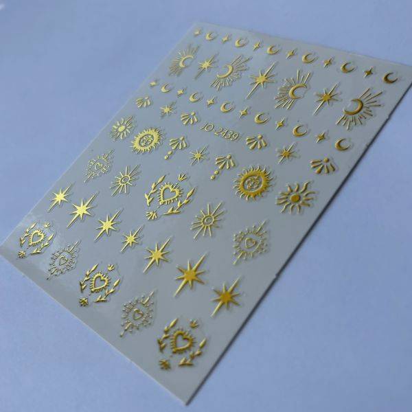 Stickers Nail Art - Stars (10) – Image 2