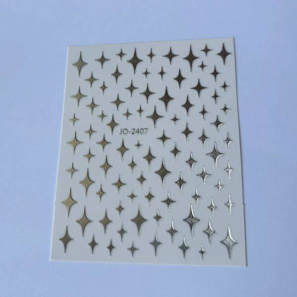 Stickers Nail Art - Stars (6)