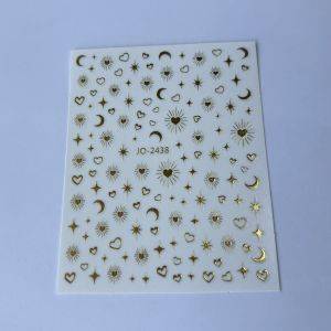Stickers Nail Art - Stars (7)