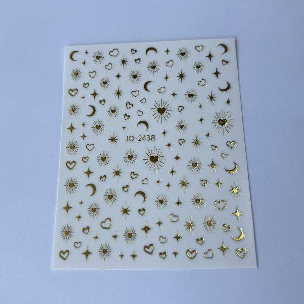 Stickers Nail Art - Stars (7)