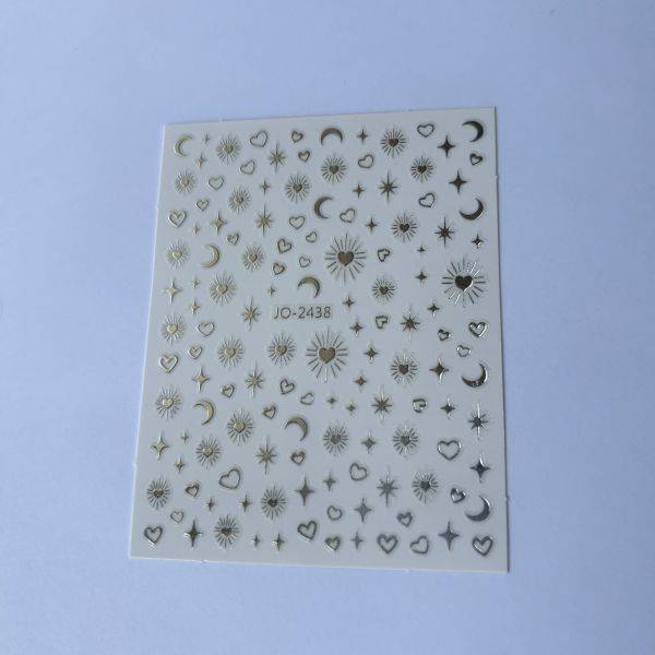 Stickers Nail Art - Stars (8)