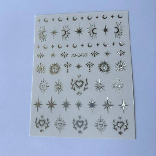 Stickers Nail Art - Stars (9)