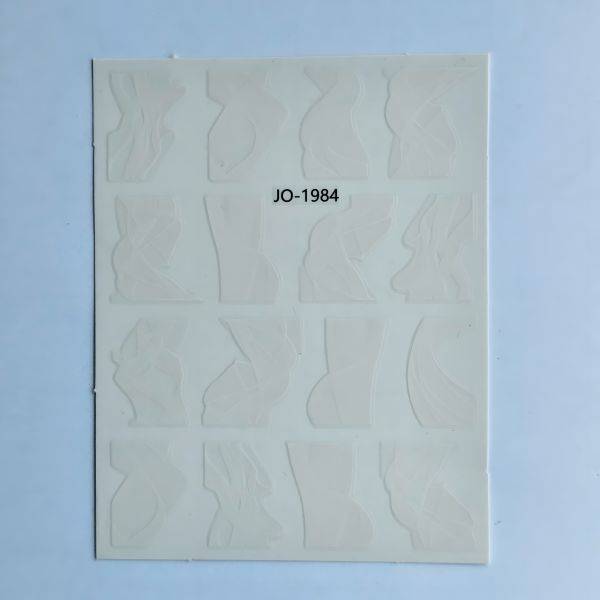 Stickers Nail Art - White Shadow