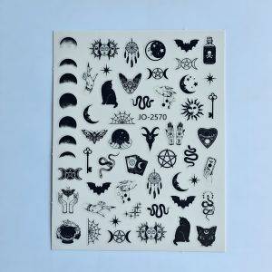 Stickers Nail Art - Witch