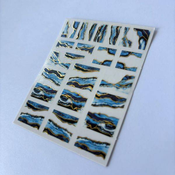 Stickers Nail Art - Marbre Vague – Image 2