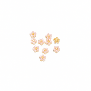 Strass Flower - Pink
