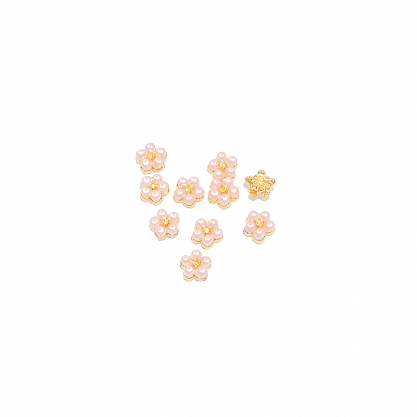 Strass Flower - Pink