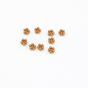 Strass Flower - Rose Gold