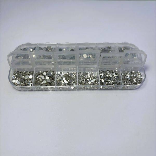 Palette Strass - Mix Circle Silver