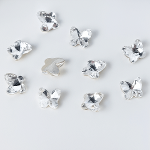 Strass papillon - Crystal