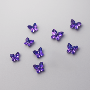 Strass papillon - Crystal Purple