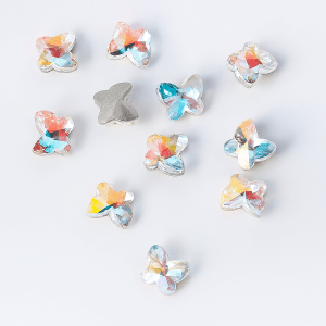 Strass papillon - Crystal Soft Gold Reflection