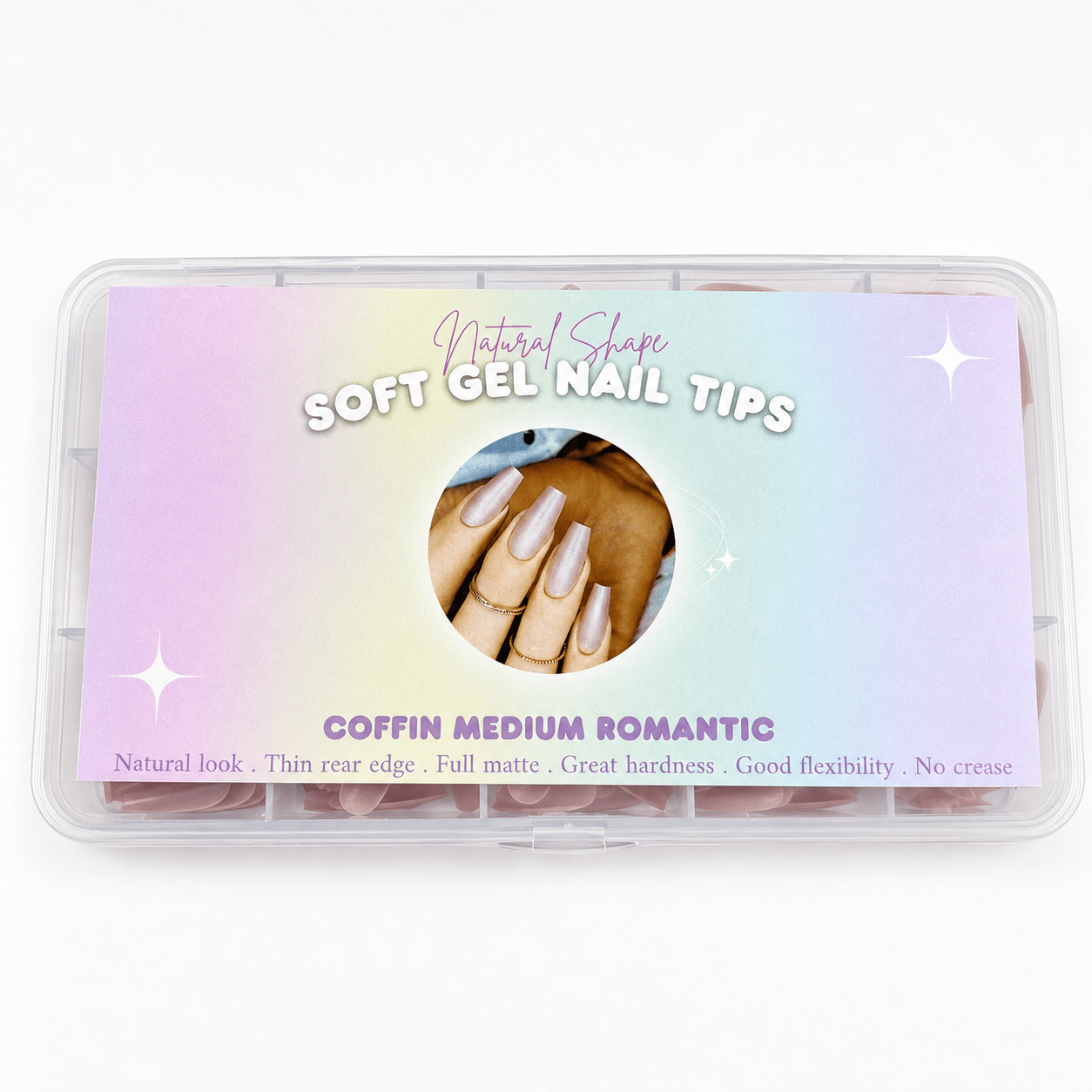 Capsules Américaines - Coffin Medium Nude