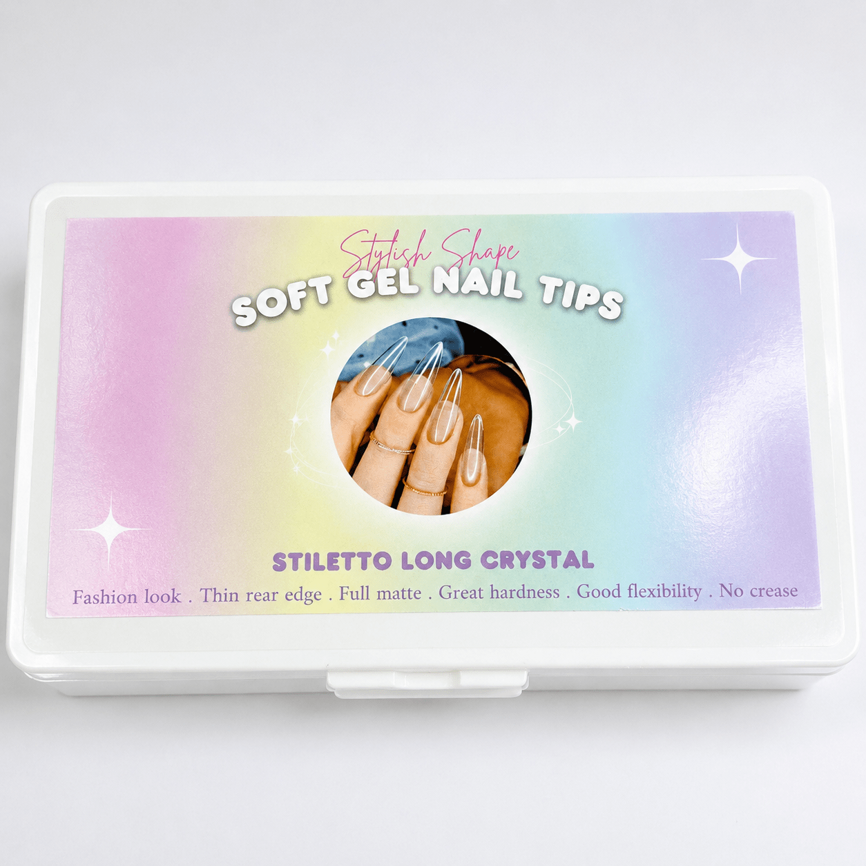 Capsules Américaines - Stiletto Long Clear